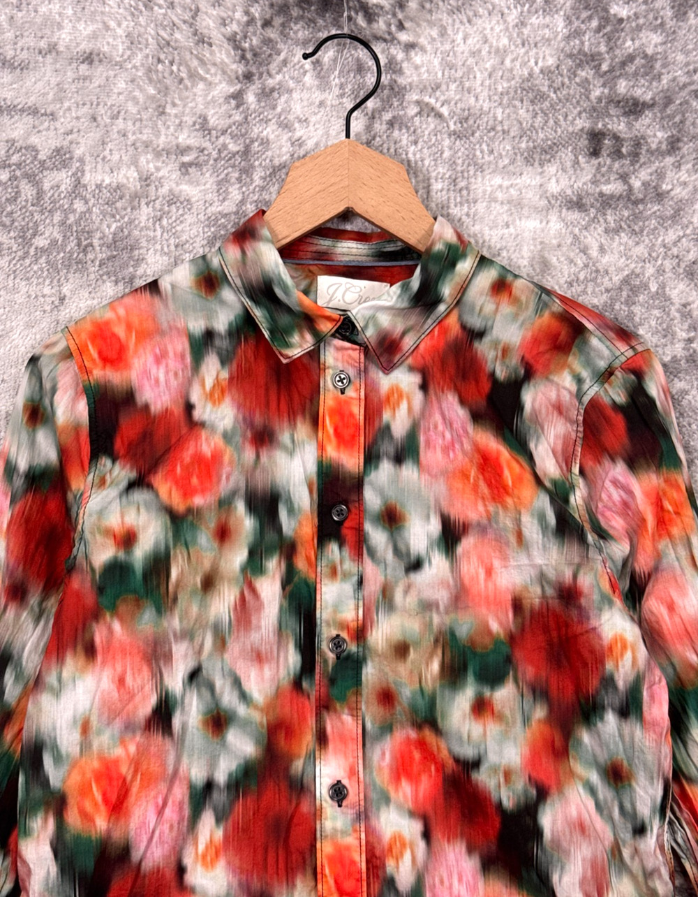 J Crew x Liberty London Shirt 6 Womens Slim Fit Cotton Hazy Days Floral